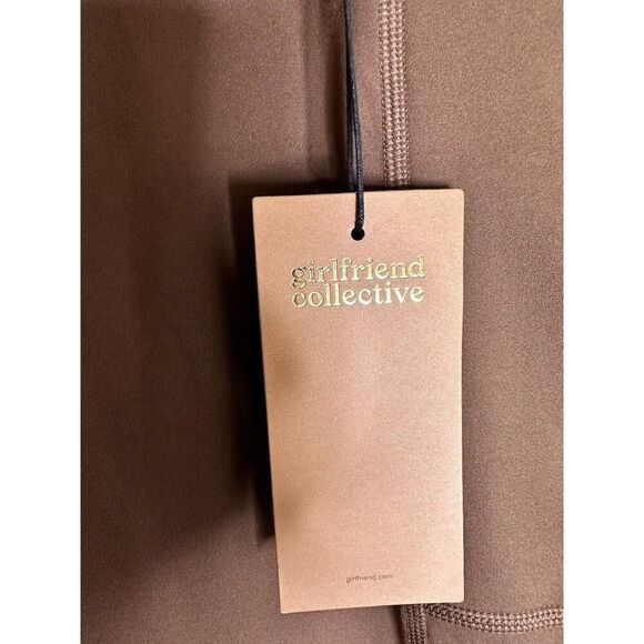 Girlfriend Collective Earth Compressive Pocket Legging - Brown - Picture 3 of 4